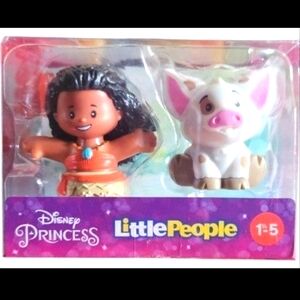 NEW Fisher Price Little People Disney Princess Moana & Pua